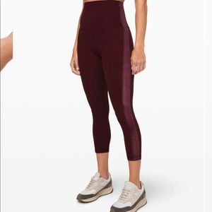 Super high rise align crops 23” lululemon